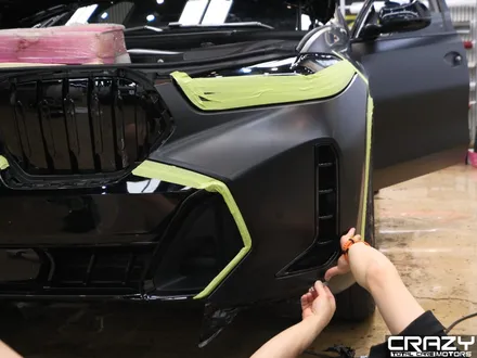 대구 BMW X6 전체 무광 랩핑 3M 2080 사틴 블랙 시공후기 / 대구 수성구 중동