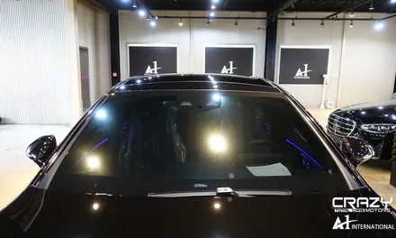 자동차썬팅추천 신형 벤츠S350 브이쿨K썬팅 대구/크레이지모터스 / 대구 수성구 중동