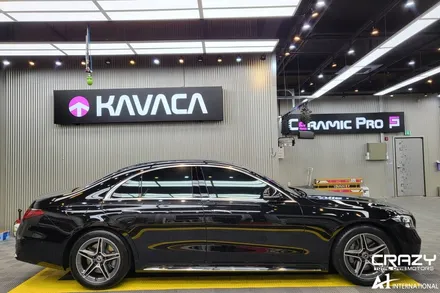벤츠 S400d  카바차 전체PPF / 실내PPF / 브이쿨썬팅 / 대구PPF / 대구 수성구 중동