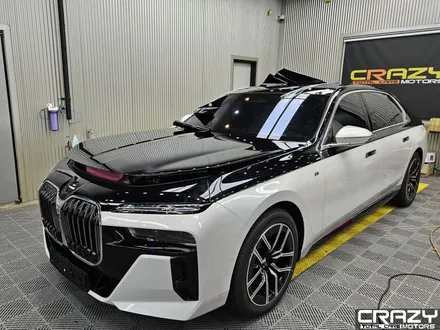 BMW 740i 오토벨벳 리페어 블랙 듀오톤 | 후퍼옵틱 프리미엄 나노 세라믹 썬팅 | 기온쿼츠 가죽코팅 | 나노텍 울트라 가드 유리막 코팅 | 대구 신차패키지 / 대구 수성구 중동