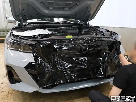대구 BMW 5시리즈 아이코닉 글로우 키드니 LED 그릴 랩핑 시공 후기 / 대구 수성구 중동
