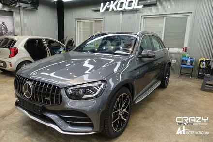 대구 자동차썬팅추천 벤츠GLC43AMG 레인보우 IRIS i55 / 대구 수성구 중동