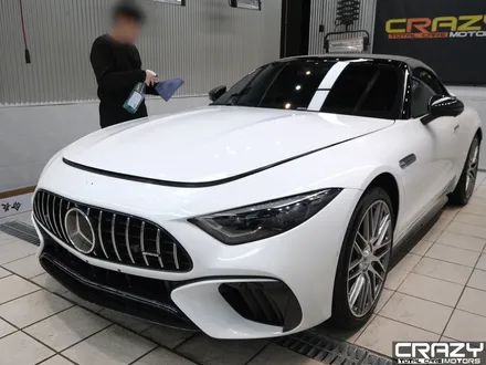 대구 벤츠 SL63 AMG 크레이지핏 무광 전체 PPF, 브이쿨 kEV 비반사 블랙 필름 썬팅 시공 후기 / 대구 수성구 중동
