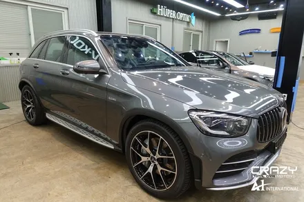 대구 자동차썬팅추천 벤츠GLC43AMG 레인보우 IRIS i55 / 대구 수성구 중동