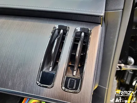 벤츠 W223 S500 송풍구 크롬죽이기 랩핑 / 대구랩핑 / 대구 수성구 중동