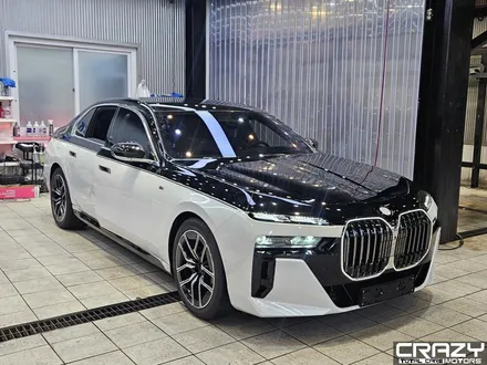 신형 BMW 740i AV(오토벨벳) 고광택 듀오톤 랩핑, 기온쿼츠 가죽코팅 시공후기 / 대구 수성구 중동