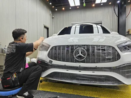 벤츠 GAL45 AMG 카바차 전체, 실내 PPF l 캘리퍼 도색 l 솔라가드 프리미엄 티타늄 썬팅 시공후기 / 대구 수성구 중동