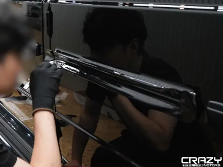 벤츠 G450d  나이트 패키지 시공 후기, 그릴부터 프로텍션 스트립까지 완성한 블랙 스타일 / 대구 수성구 중동