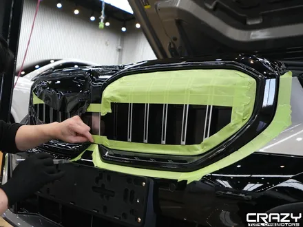 대구 BMW 520i 아이코닉글로우 그릴 랩핑 / 3M 2080 유광 블랙 시공후기 / 대구 수성구 중동