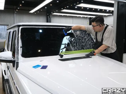 대구 벤츠 G580 EQ 윈드쉴드 시공 후기 | kEV 브이쿨 썬팅 | 사이드스텝 신차패키지 / 대구 수성구 중동