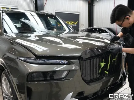 대구 BMW X7 크레이지핏 전체 PPF 시공 후기 | 버텍스 900 썬팅 • 보조배터리 • 가죽코팅 | 신차패키지 / 대구 수성구 중동