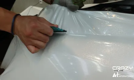 자동차랩핑 _ 벤츠S클래스 에이버리슈프림 전체랩핑 대구/크레이지모터스 / 대구 수성구 중동