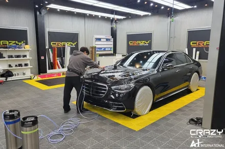 벤츠 S400d  카바차 전체PPF / 실내PPF / 브이쿨썬팅 / 대구PPF / 대구 수성구 중동