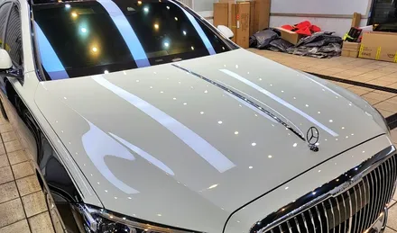 신형 S580마이바흐를 순정 듀오톤처럼 만들기 / W223 S580마이바흐 / 듀오톤 / 투톤랩핑 / 고광택랩핑 / LB고광택랩핑 / 크레이지모터스 / 대구 수성구 중동