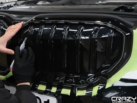 대구 BMW 5시리즈 아이코닉 글로우 키드니 그릴 랩핑 시공 후기 | 3M 2080 유광 블랙 / 대구 수성구 중동
