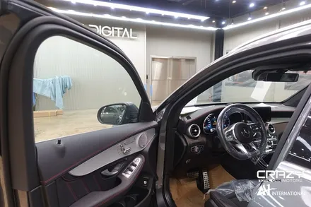 대구 자동차썬팅추천 벤츠GLC43AMG 레인보우 IRIS i55 / 대구 수성구 중동