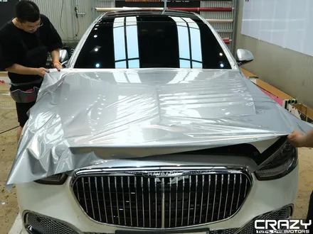 대구 벤츠 마이바흐 S580 듀오톤(상단) 고광택 GT 실버 시공 후기 / 대구 수성구 중동