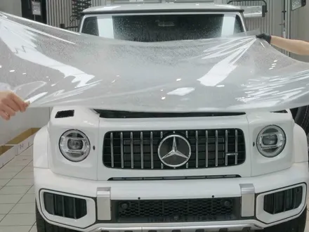 벤츠 G63 AMG 크레이지핏 전체 PPF 시공 후기｜전동 사이드스텝 & 머플러 작업 / 대구 수성구 중동