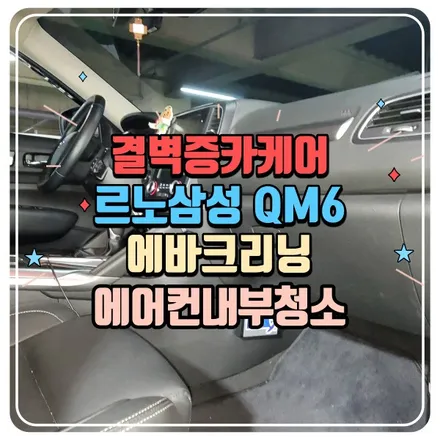 삼성차 QM6 에바크리닝 / 부산 사상구 삼락동