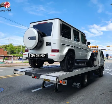 벤츠G바겐 G63 퍼포먼스 알칸타라 카본 핸들 시공 / 부산 사상구