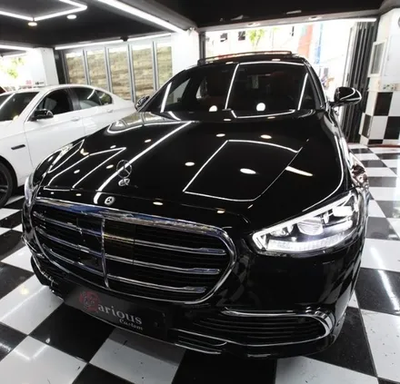 벤츠 S450 리어모니터 시공 / 부산 사상구