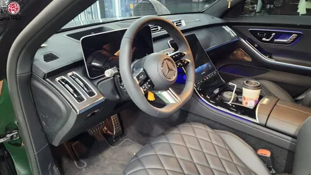 벤츠 S400D 액티브 엠비언트 3종세트 시공 / 부산 사상구