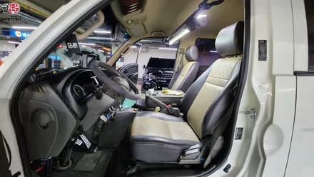 포터2 더블캡 리무진시트, 도어트림, 통풍시트 / 부산 사상구