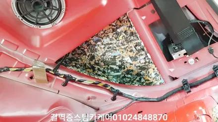 완벽한 부산 수입차량 실내크리닝 과 에바크리닝 푸조207rc / 부산 사상구 삼락동