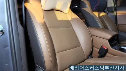 투싼 통풍시트 시공 / 부산 사상구