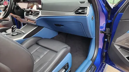 BMW M340i 퍼시픽블루 나파가죽 가죽 리스토어 / 부산 사상구