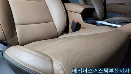 투싼 통풍시트 시공 / 부산 사상구