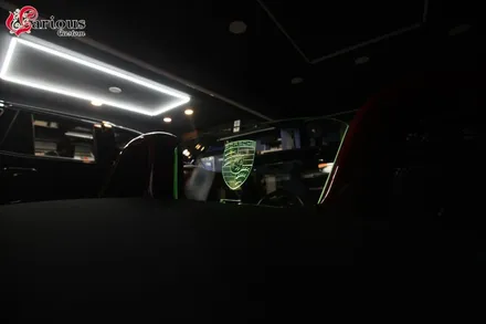 포르쉐 박스터 윈드 디플렉터 엠비언트 라이트 시공 / 부산 사상구