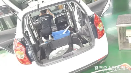 코란도C 를 살려낸 부산 실내크리닝 전문점의 클래스 / 부산 사상구 삼락동