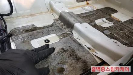 부산실내크리닝 으로 중고차 곰팡이 냄새의 원인을 밝히다 K3 / 부산 사상구 삼락동