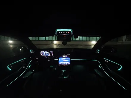 벤츠 W223 S350 전동 부메스터 트위터 미드레인지 무드등 시공 / 부산 사상구 삼락동