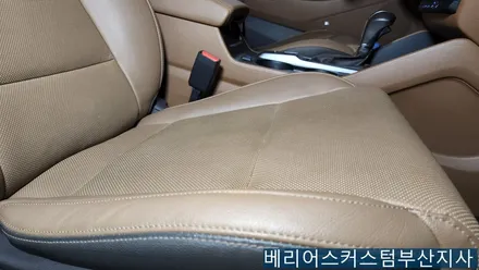 투싼 통풍시트 시공 / 부산 사상구