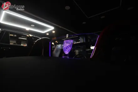 포르쉐 박스터 윈드 디플렉터 엠비언트 라이트 시공 / 부산 사상구