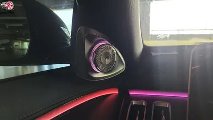 벤츠 S400D 액티브 엠비언트 3종세트 시공 / 부산 사상구