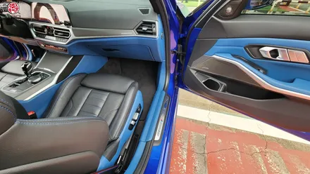 BMW M340i 퍼시픽블루 나파가죽 가죽 리스토어 / 부산 사상구