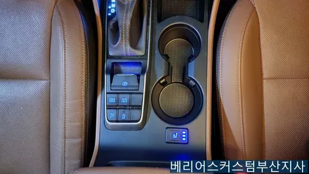 투싼 통풍시트 시공 / 부산 사상구