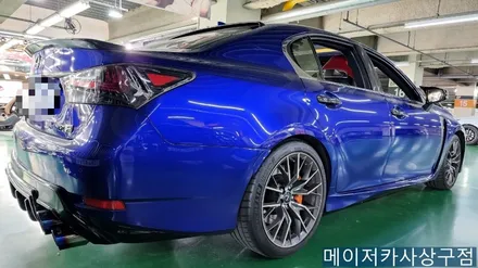 렉서스 GSF 컬러 안전벨트 교체 시공 / 부산 사상구