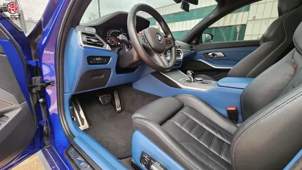 BMW M340i 퍼시픽블루 나파가죽 가죽 리스토어 / 부산 사상구