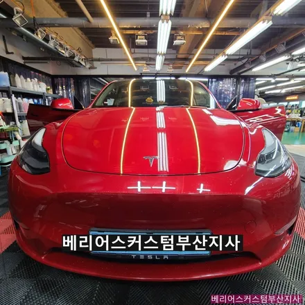 테슬라 모델Y 통풍시트 순정타입 후기 / 부산 사상구