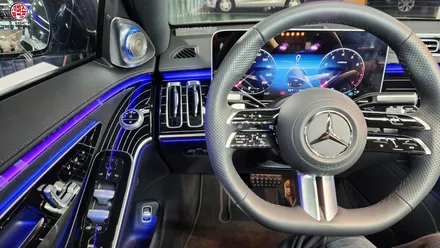 벤츠 S500 롱바디 마이바흐 피아노 라커 트림 시공 / 부산 사상구