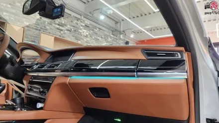 BMW 740li 인디비주얼 핸들, 엠비언트 시공 후기 / 부산 사상구