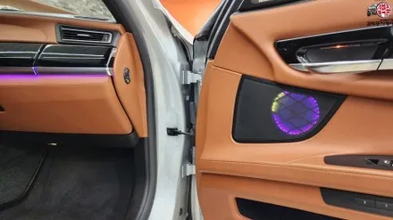 BMW 740li 인디비주얼 핸들, 엠비언트 시공 후기 / 부산 사상구