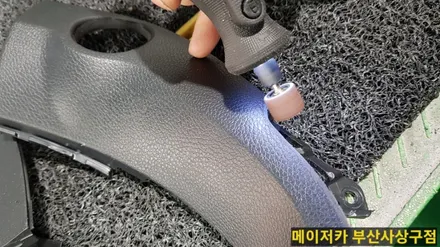맥스크루즈 리무진시트 풀 화이트 시공 / 부산 사상구