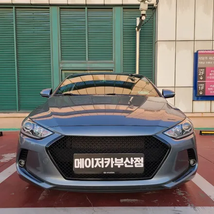부산가죽시트 아반떼AD 리무진시트 럼버서포트 통풍시트 시공 / 부산 사상구