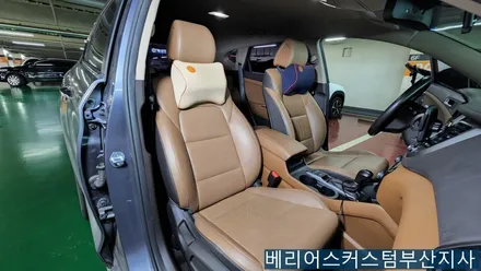 투싼 통풍시트 시공 / 부산 사상구