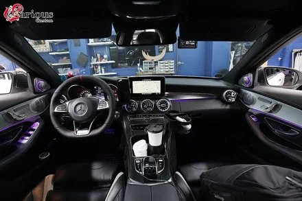 벤츠 C63 AMG 핸들 열선 시공 / 부산 사상구